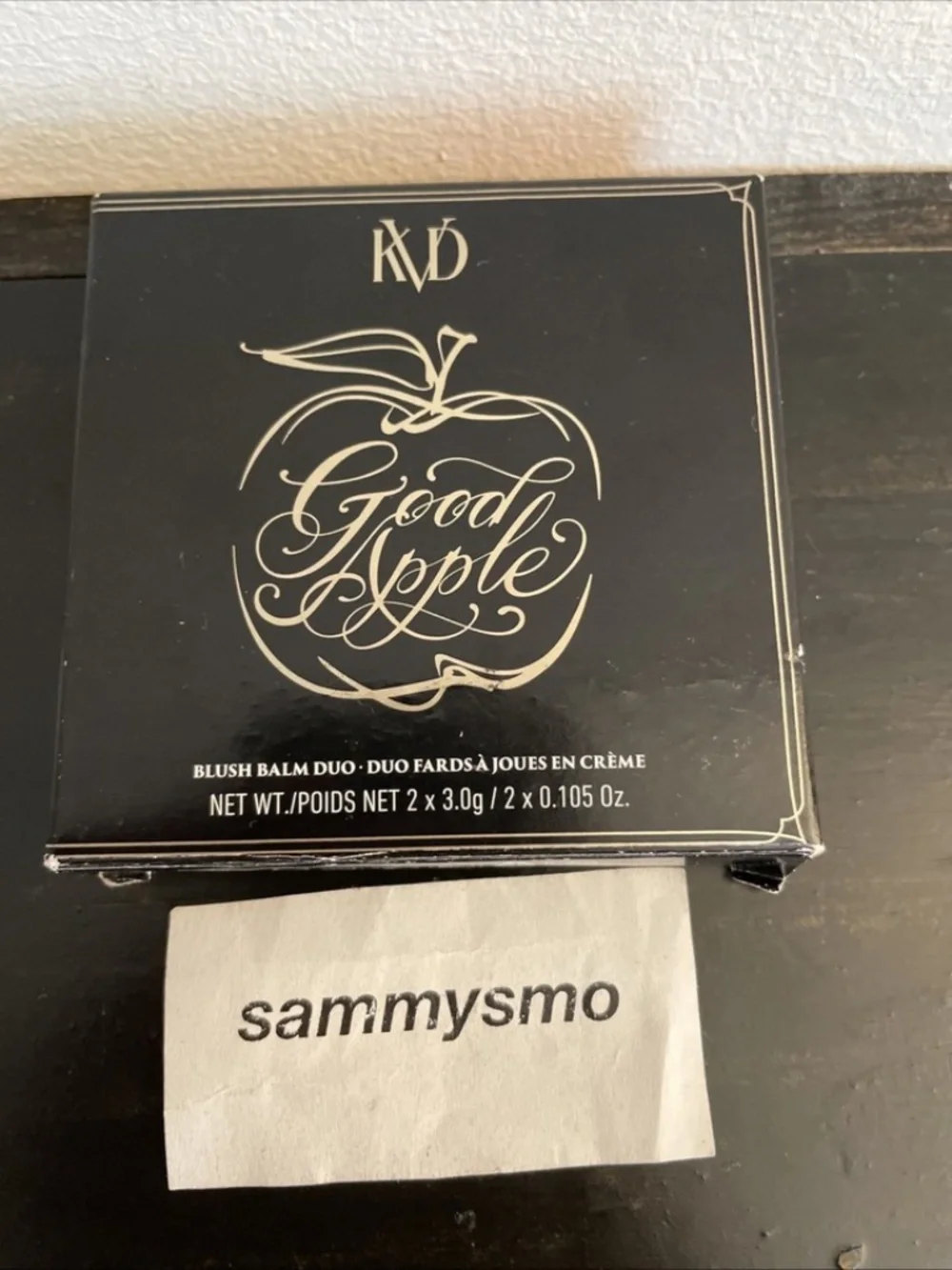 KVD Beauty Good Apple Blush Balm Duo, Elusive Orchard 30, 0.21 oz